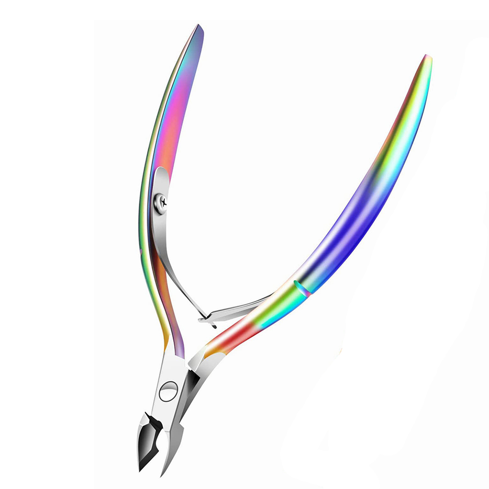 Titanium Coated Nail Nipper with Sharp Tip