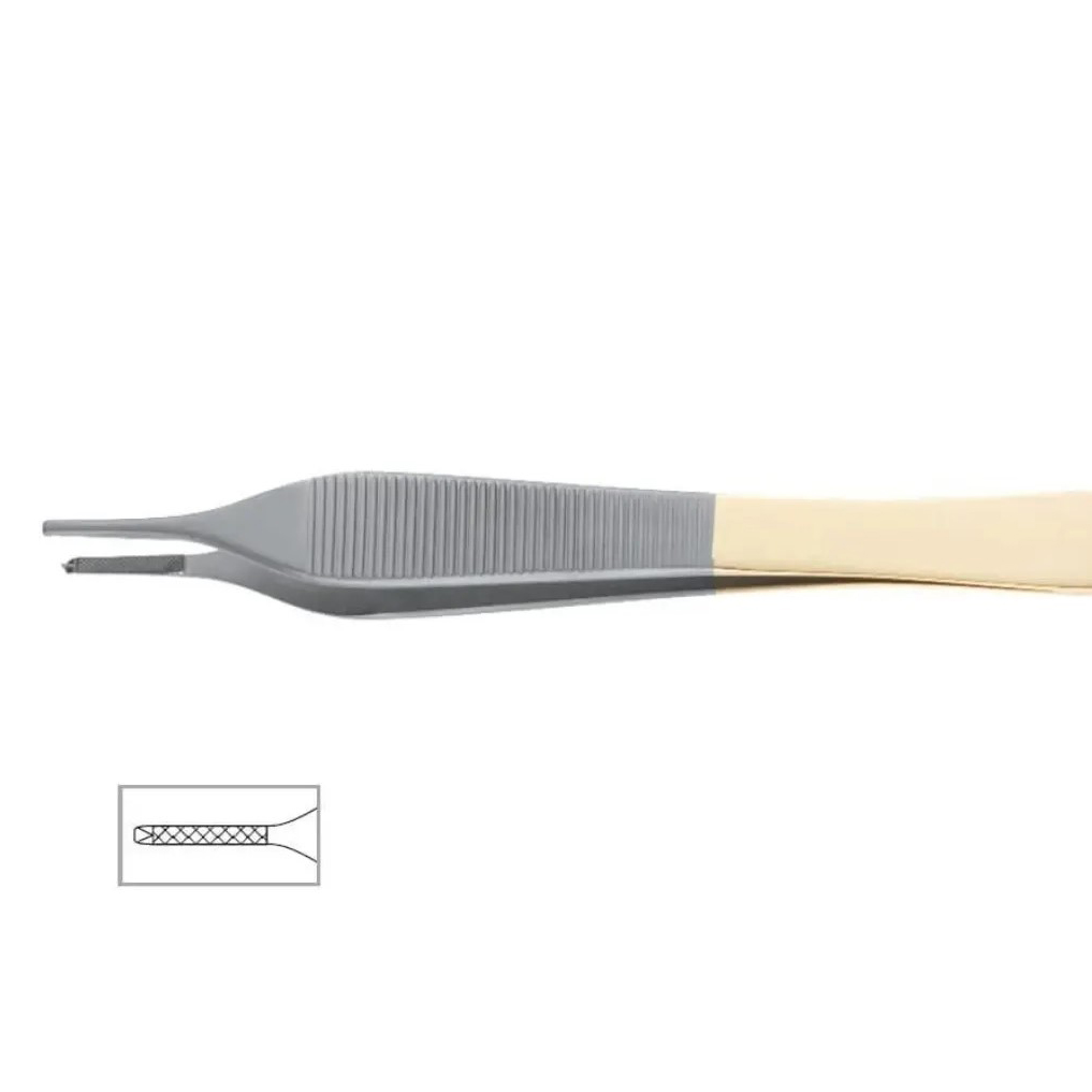 Half Gold Dressing Tweezer